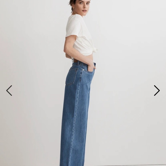 NWT Madewell Superwide leg jeans - Picture 2 of 6